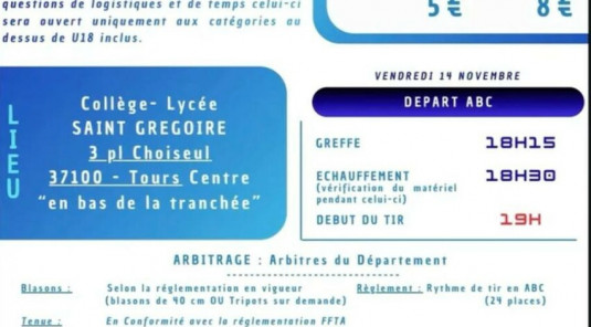 Concours soirée 14 novembre 2025